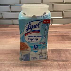 Lysol Power & Free Tap Top Multi Purpose Cleaner 14 oz. w/ Hydrogen Peroxide